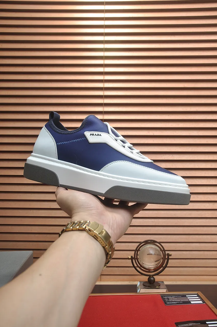 Men's shoes 💰580💶【PRADA】Top original, new season, high quality original goods, top imported calfskin with original imported glue, imported cowhide inside with original cowhide feet, original outsole! Quality guaranteed! Code 38-45 (45 customized)